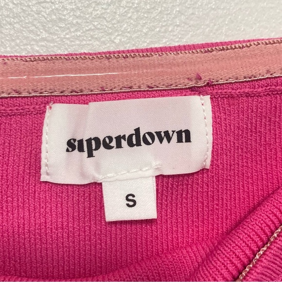 NWT * SUPERDOWN Perla Ombre Strapless Mini Dress - Picture 13 of 16